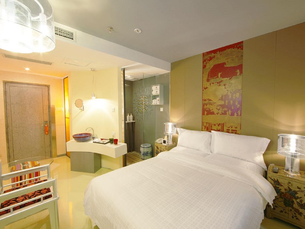 China Community Art Habitat Hotel Čching-tao Exteriér fotografie