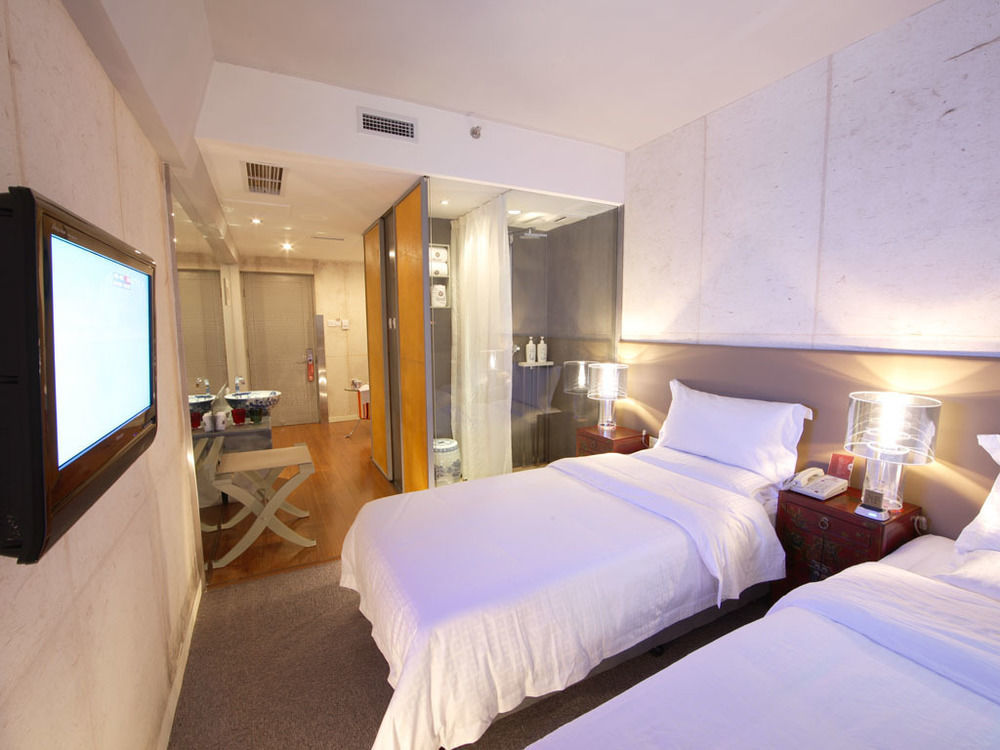 China Community Art Habitat Hotel Čching-tao Exteriér fotografie