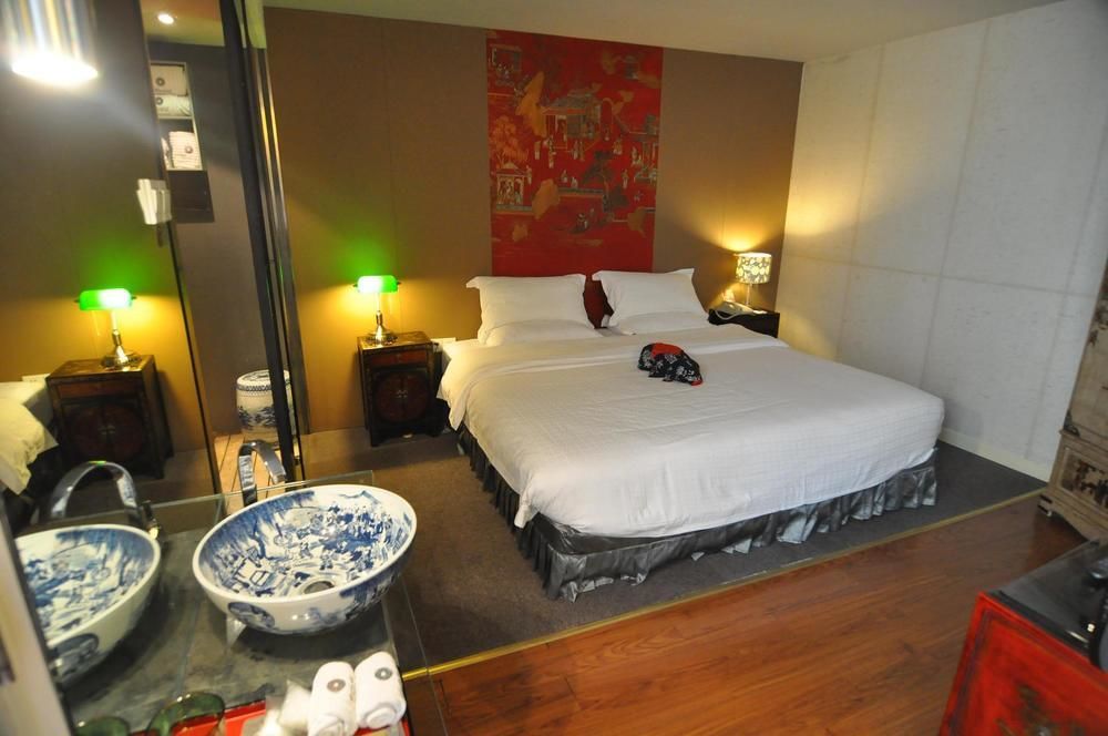 China Community Art Habitat Hotel Čching-tao Exteriér fotografie